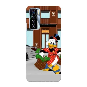 Чехли для TECNO Camon 17 Pro - Скрудж МакДак Louis Vuitton (PREMIUMPrint)