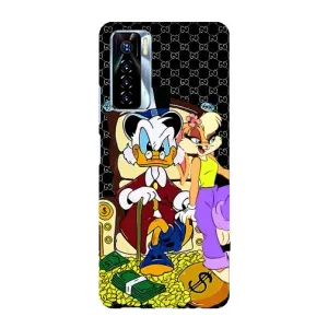 Чехли для TECNO Camon 17 Pro - Скрудж МакДак Louis Vuitton (PREMIUMPrint) (Стильна Утка)