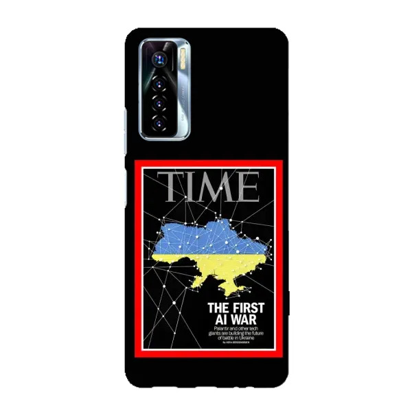 Чехол с принтом «TIME Ukraine» для TECNO Camon 17 Pro