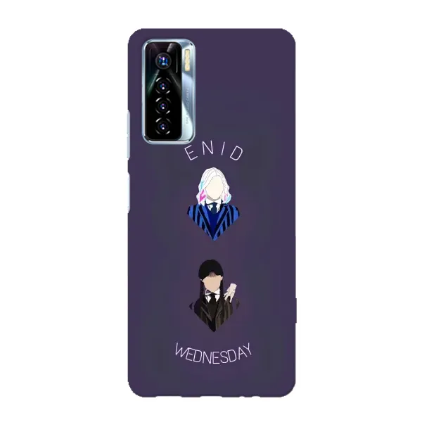 Чехол с принтом «Уэнздей и подруга» для TECNO Camon 17 Pro