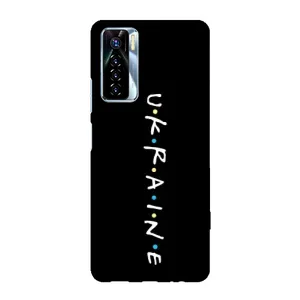 Чехол с принтом «UKRAINE» для TECNO Camon 17 Pro