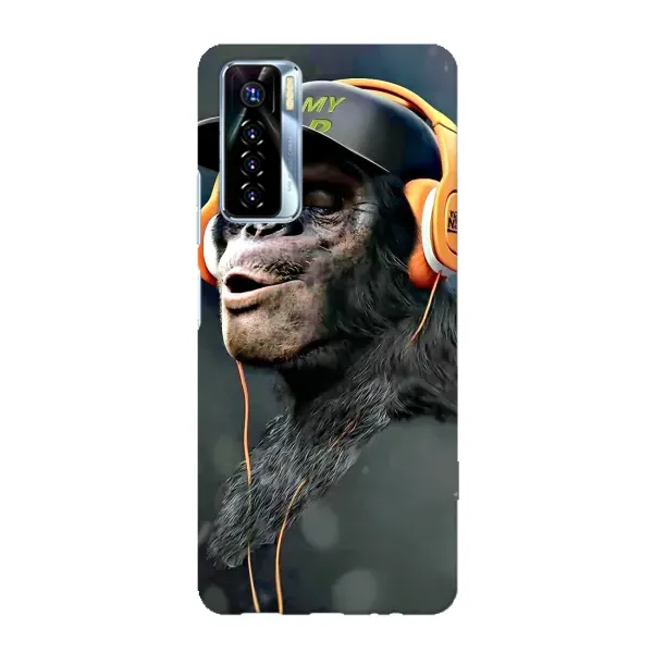 Чохол з принтом «В навушниках» для TECNO Camon 17 Pro Чохол з принтом «В навушниках» для TECNO Camon 17 Pro