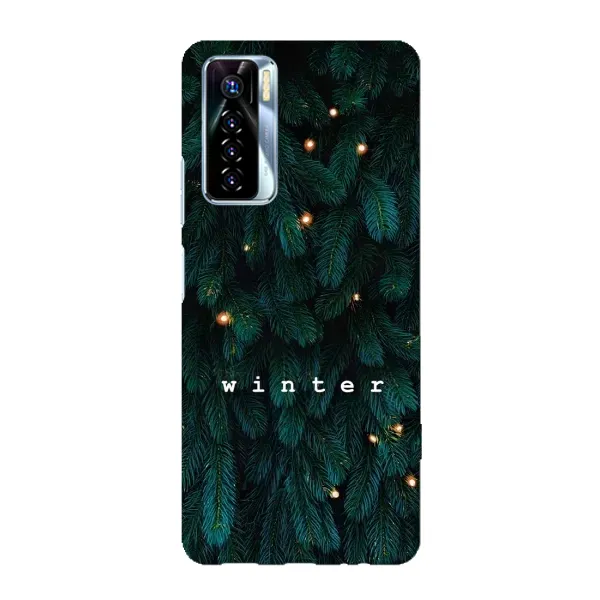 Чохол з принтом «Winter» для TECNO Camon 17 Pro