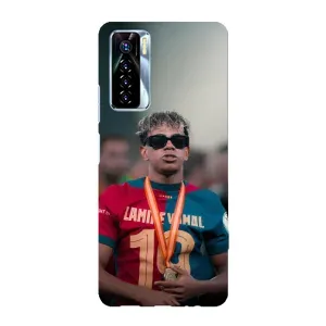 Чехол с футболистом Ламин Ямаль TECNO Camon 17 Pro (Ямаль Барса)