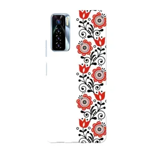 Чехол для Патриота Украины TECNO Camon 17 Pro - (AlphaPrint) (Яркая вишиванка)