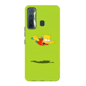 Чехол с Симпсонами для TECNO Camon 17 (VPrint)