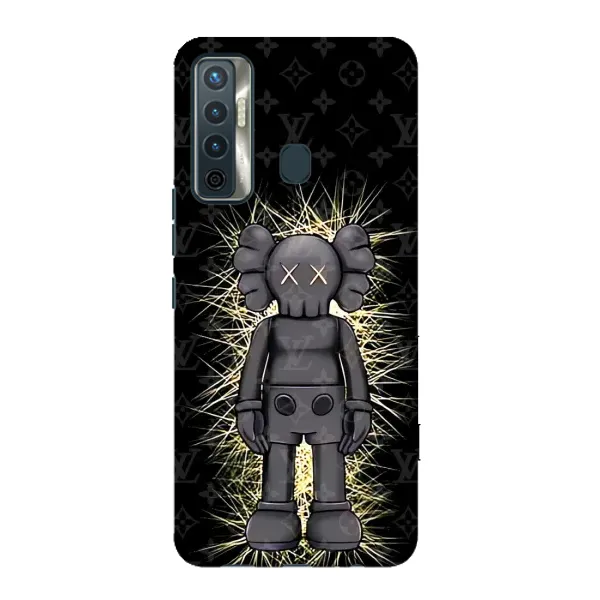 Чехол с принтом «Bearbrick LV» для TECNO Camon 17