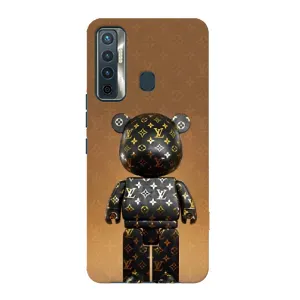 Чохли для TECNO Camon 17 - Bearbrick Louis Vuitton (PREMIUMPrint)