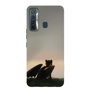 Чохол як приборкати дракона на TECNO Camon 17 (Беззубик)