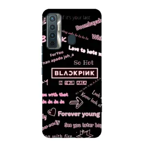 Чехол с музыкальной группой для TECNO Camon 17 (BLACKPINK)