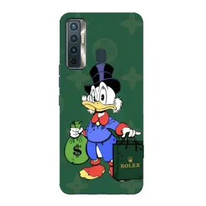 Чехлы для TECNO Camon 17 - Скрудж МакДак Louis Vuitton (PREMIUMPrint) (Богатая Утка)