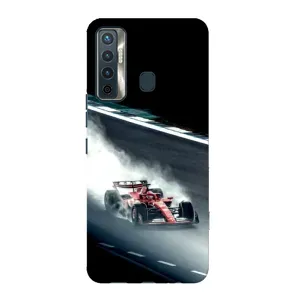 Чехол Формула1 на TECNO Camon 17 (Болид гоночный)