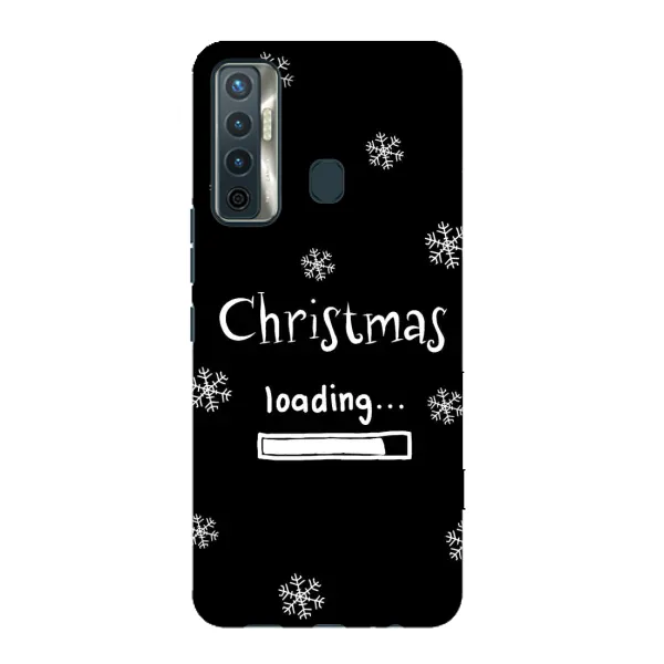 Чехол с принтом «Christmas loading» для TECNO Camon 17 Чехол с принтом «Christmas loading» для TECNO Camon 17