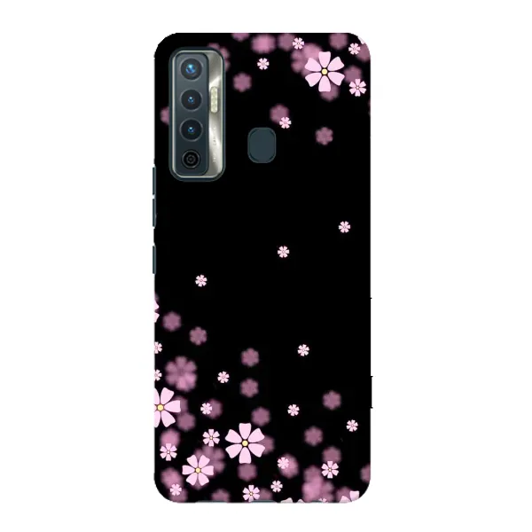 Чехол с принтом «Цветочки маленькие» для TECNO Camon 17