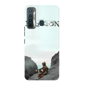 Чехол как приручить дракона на TECNO Camon 17