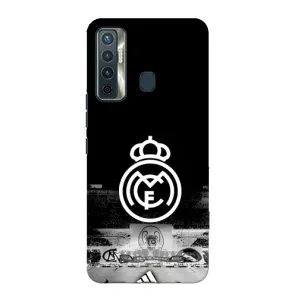 ФК Реал Мадрид чехлы для TECNO Camon 17 (AlphaPrint) (эмблема Реал Мадрид)