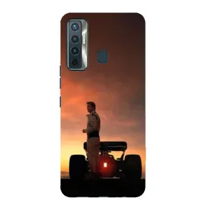 Чехол Формула1 на TECNO Camon 17 (Ф1 Гейс)