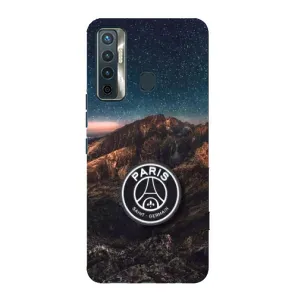 Чехлы PSG для TECNO Camon 17 (AlphaPrint) (ФК ПСЖ)
