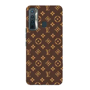Чехлы Луи Витон для TECNO Camon 17 (AlphaPrint - LOUIS VUITTON) (фон LOUIS VUITTON)