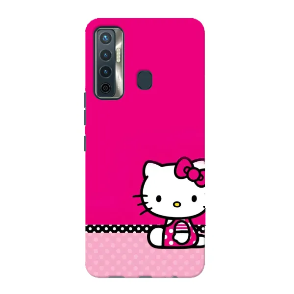 Чехол с принтом «Girl KITTY» для TECNO Camon 17 Чехол с принтом «Girl KITTY» для TECNO Camon 17
