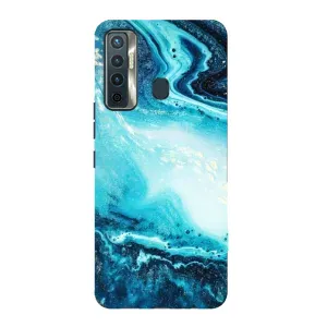 Мраморный чехол на TECNO Camon 17 (VPrint)