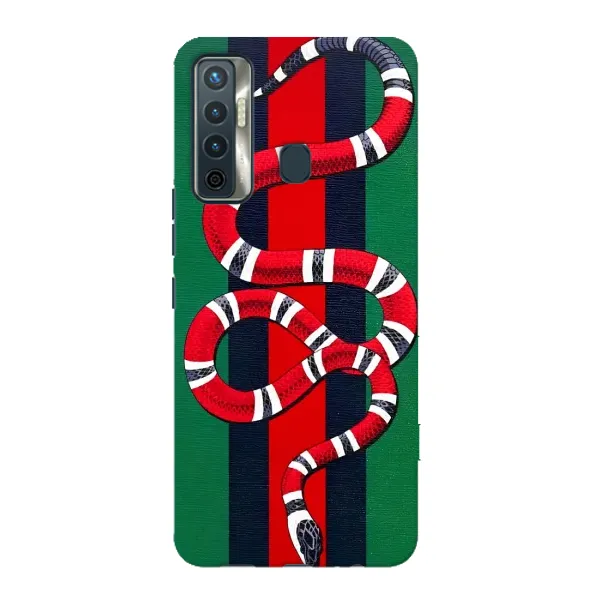 Чехол с принтом «Gucci змия» для TECNO Camon 17