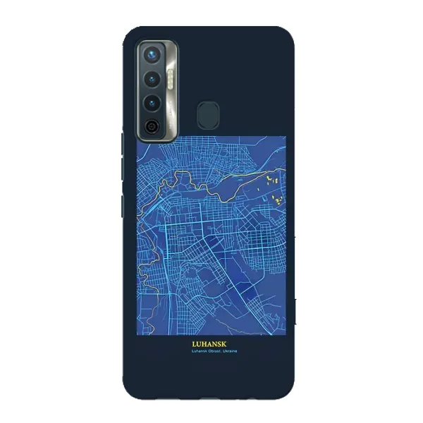 Чехол с принтом «Гуганск» для TECNO Camon 17