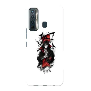 Чехлы на тему: Итачи Учиха для TECNO Camon 17 (AlphaPrint) (Итачи с атрибутами)