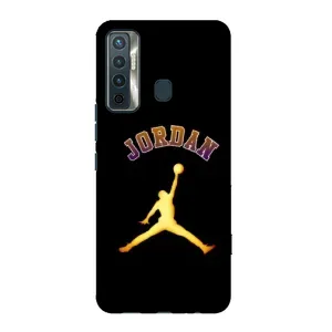 Чехлы для TECNO Camon 17 - с картинкой JORDAN (AlphaPrint) (Jordan Gold)