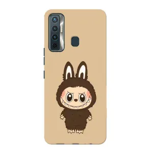 Чохол з принтом «Bored Ape в червоному» для TECNO Camon 17