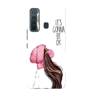 Чехол с печатью для TECNO Camon 17 - (Мода) (AlphaPrint) (Коронавирус)