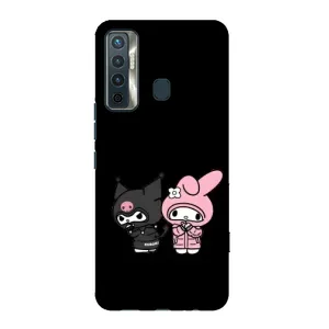 Чохол з кроликом Куромі на TECNO Camon 17 (Куромі і Мелоді)