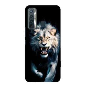 Чехол с принтом «Лев в темноте» для TECNO Camon 17