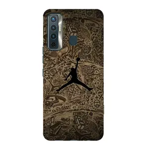 Чехлы для TECNO Camon 17 - с картинкой JORDAN (AlphaPrint)