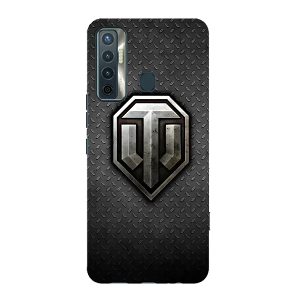 Чехол с принтом «Лого Tanks» для TECNO Camon 17