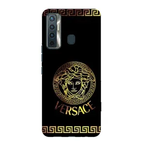 Чехлы VERSACE для Техно Камон 17 (PREMIUMPrint) (Logo Versace)