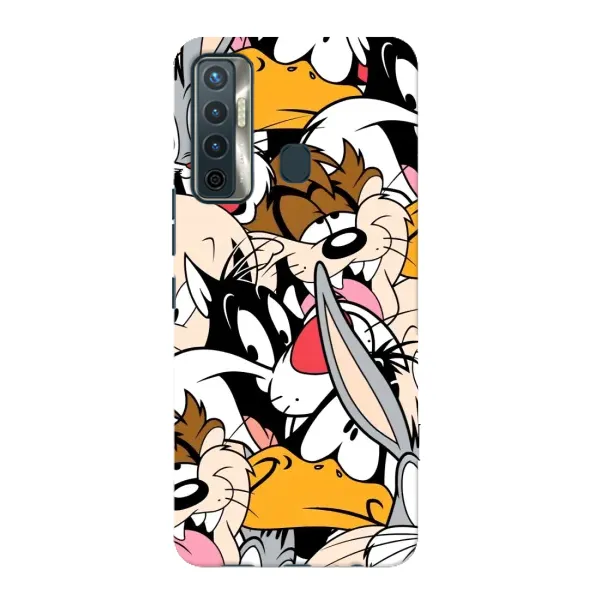 Чехол с принтом «Looney Tunes» для TECNO Camon 17