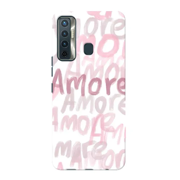Чохол з принтом «Аморе любов» для TECNO Camon 17