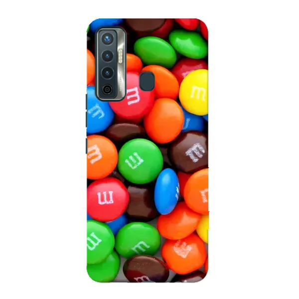 Чехол с принтом «MM's» для TECNO Camon 17 Чехол с принтом «MM's» для TECNO Camon 17