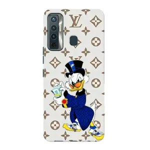 Чехлы для TECNO Camon 17 - Скрудж МакДак Louis Vuitton (PREMIUMPrint) (Макдак на стиле)