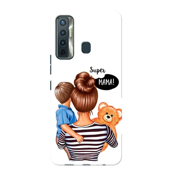 Чохол з принтом «Мама з синочком» для TECNO Camon 17