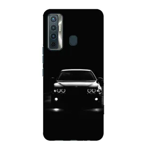 Чехол для Техно Камон 17 - с принтом БМВ (AlphaPrint) (Машина BMW)