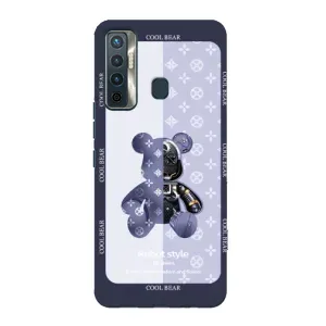 Крутые Чехлы Луи Виттон для TECNO Camon 17 (AlphaPrint) (Медвежонок LV)