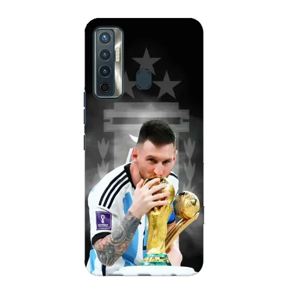 Чехол с принтом «Месси Чемпион» для TECNO Camon 17