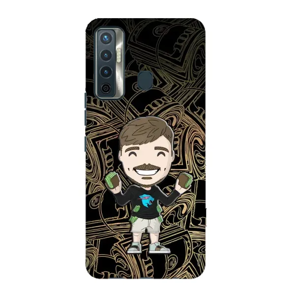 Чехол с принтом «Mister Beast» для TECNO Camon 17