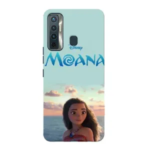 Чехол с мультфильмом Моана TECNO Camon 17