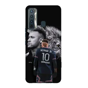 Чехол Неймар для TECNO Camon 17 (AlphaPrint) (Неймар Лев)