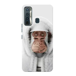 Чехлы с Обезьянами NFT для TECNO Camon 17 (AlphaPrint) (обезьяна NFT в тату)