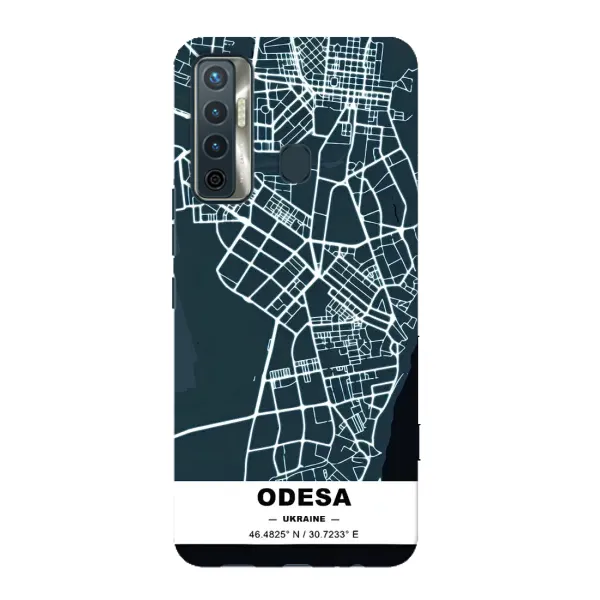 Чехол с принтом «Одесса» для TECNO Camon 17