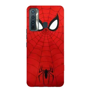 Чехол с человеком пауком для TECNO Camon 17 - (AlphaPrint) (Паук (Марвел))